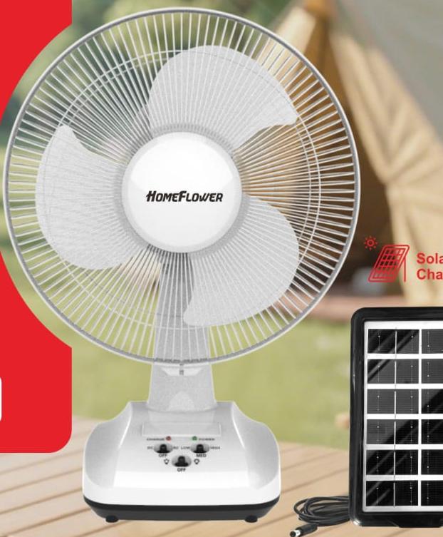 HF-2912 RECHARGEABLE TABLE FAN