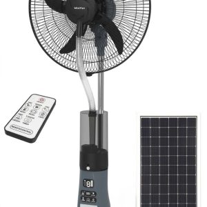 HF-2818M 18” RECHARGEABLE STANDING MIST FAN